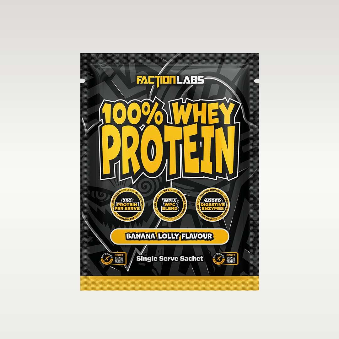 100% Whey Protein - Single Serve Sachet