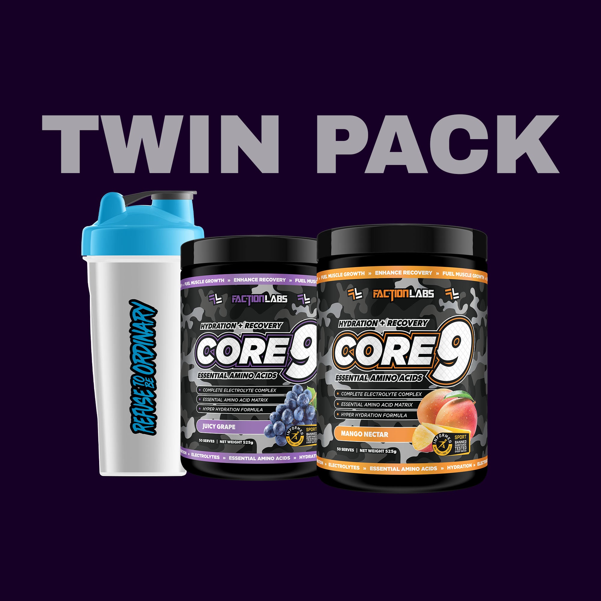 Twin Pack - Core 9