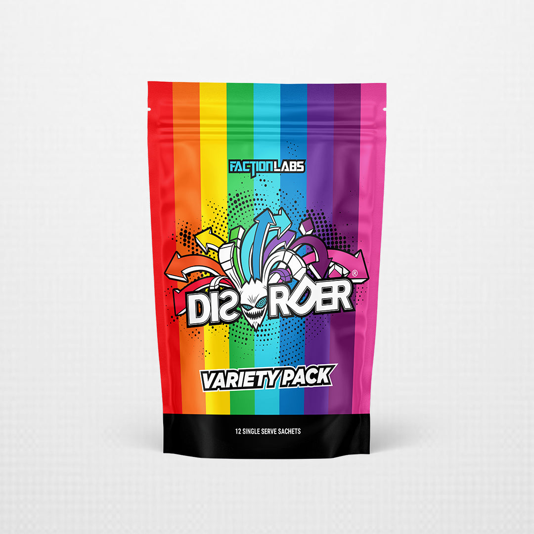 Disorder Original - 12 Single Serve Sachets - Variety Pack