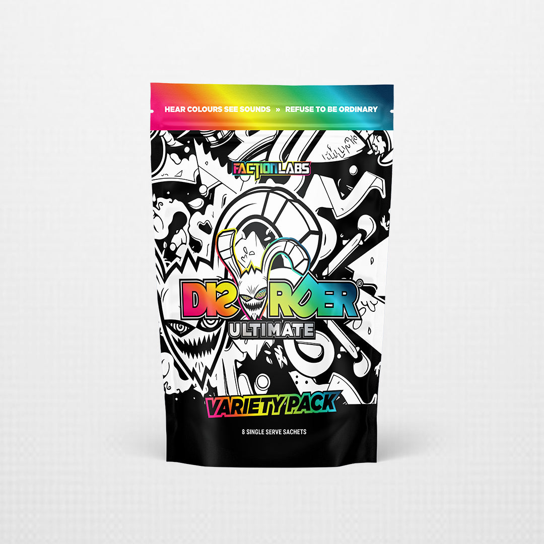 Disorder Ultimate - 8 Single Serve Sachets - Variety Pack
