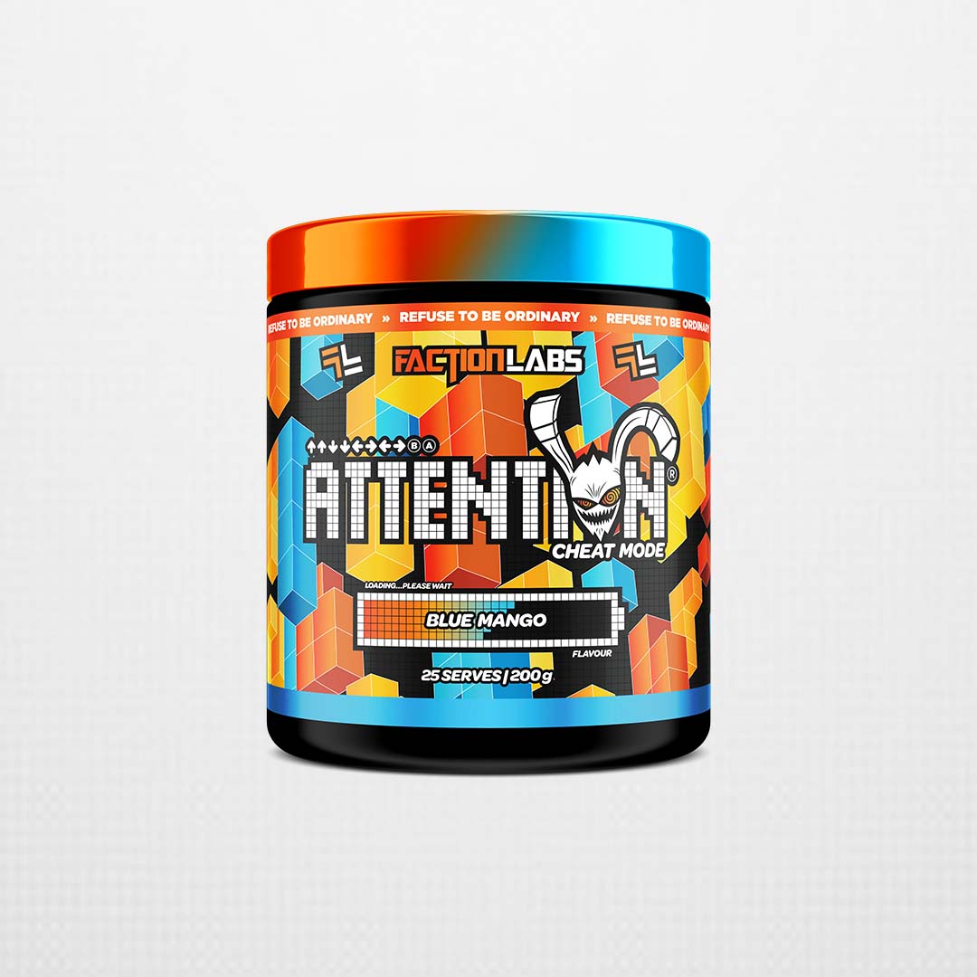 Attention Cheat Mode - 25 serves / 200g - Red Raspberry