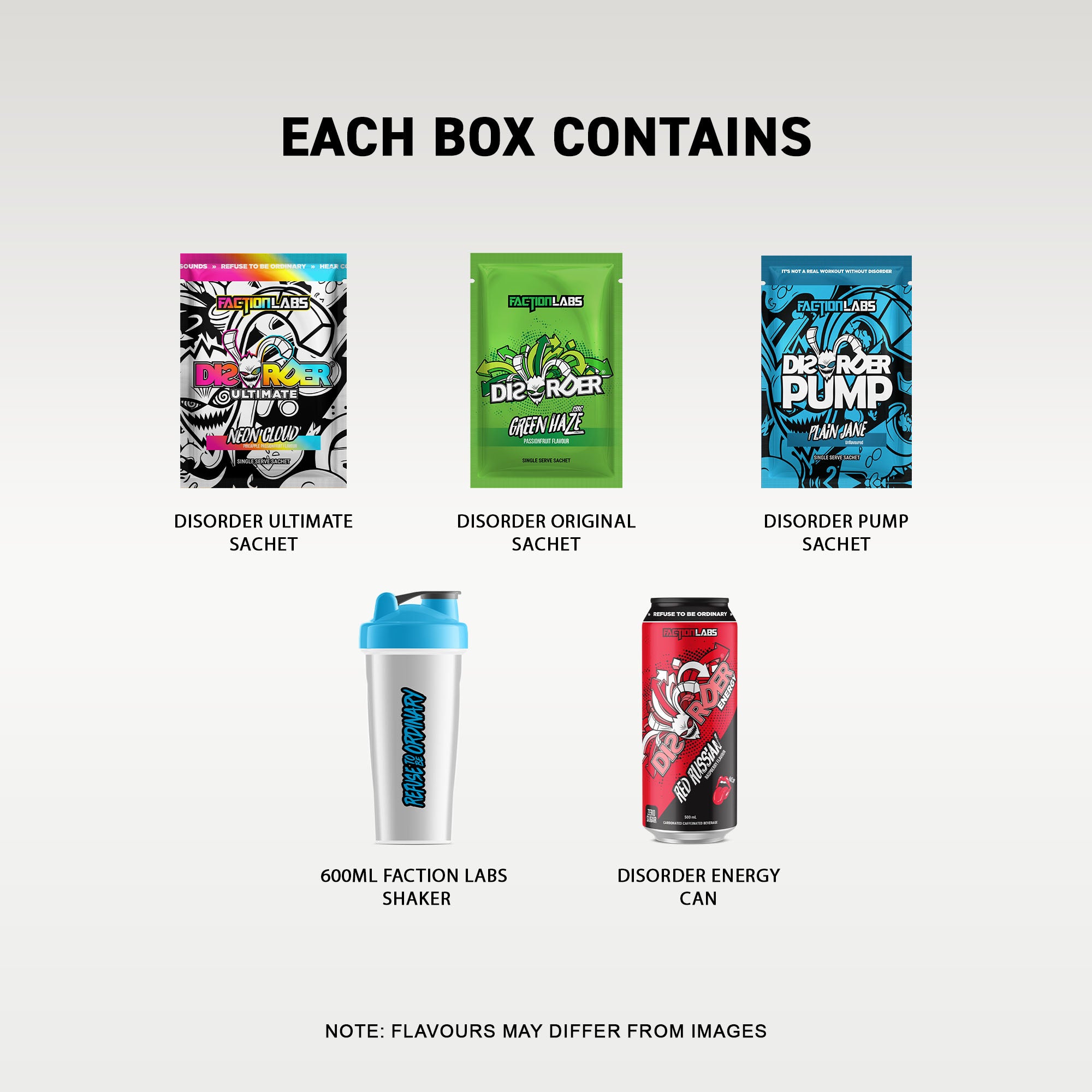 What's Your Disorder - Sample Box