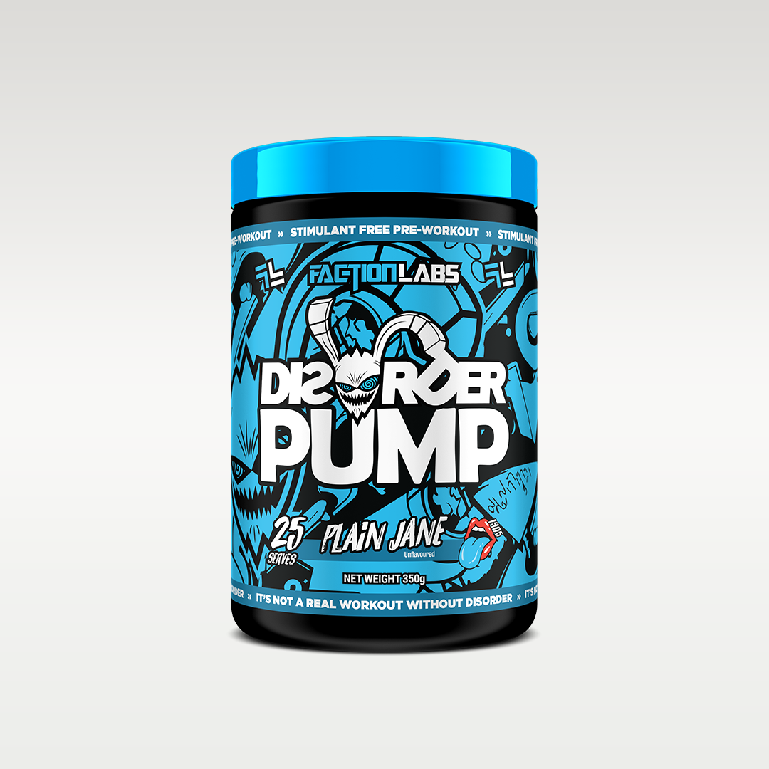 Disorder Pump - 25 serves / 350g - Plain Jane (Unflavoured)