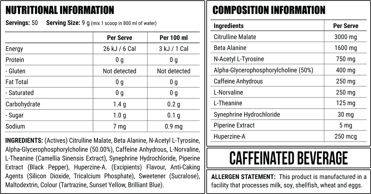 DISORDER | Australia's Best Selling Pre-Workout