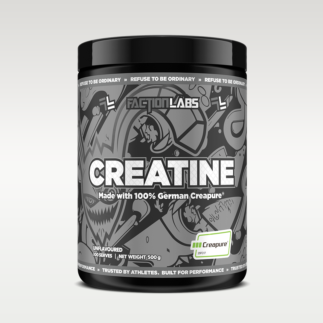 Creapure 100% German Creatine - 500g / 100 Serves - Unflavoured