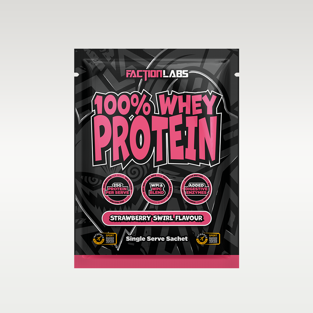 100% Whey Protein - Single Serve Sachet