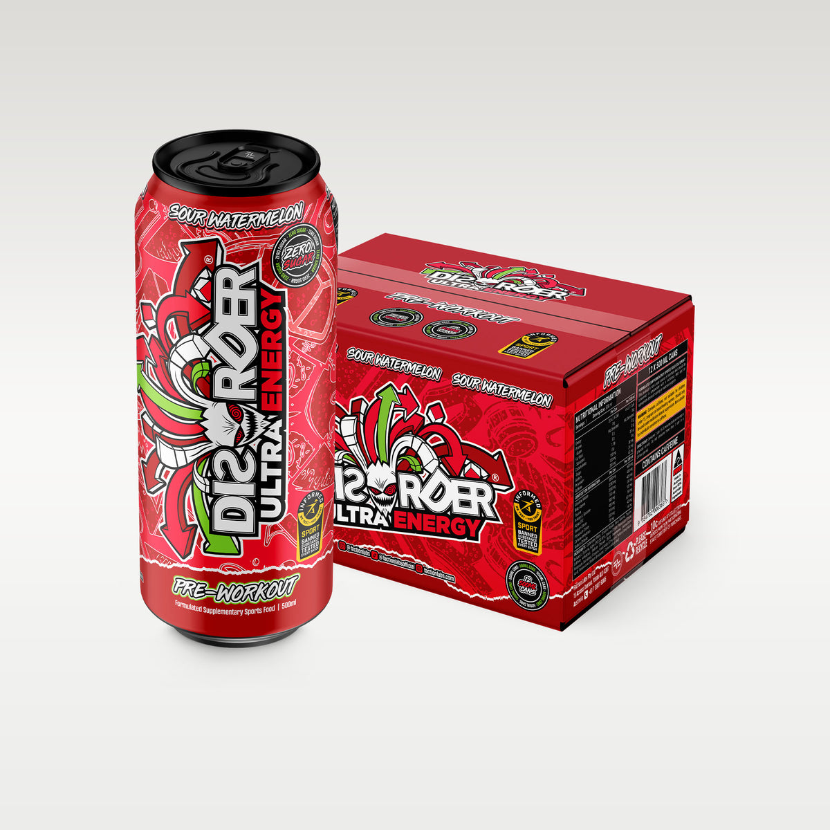 Disorder Ultra Energy - 12 Pack