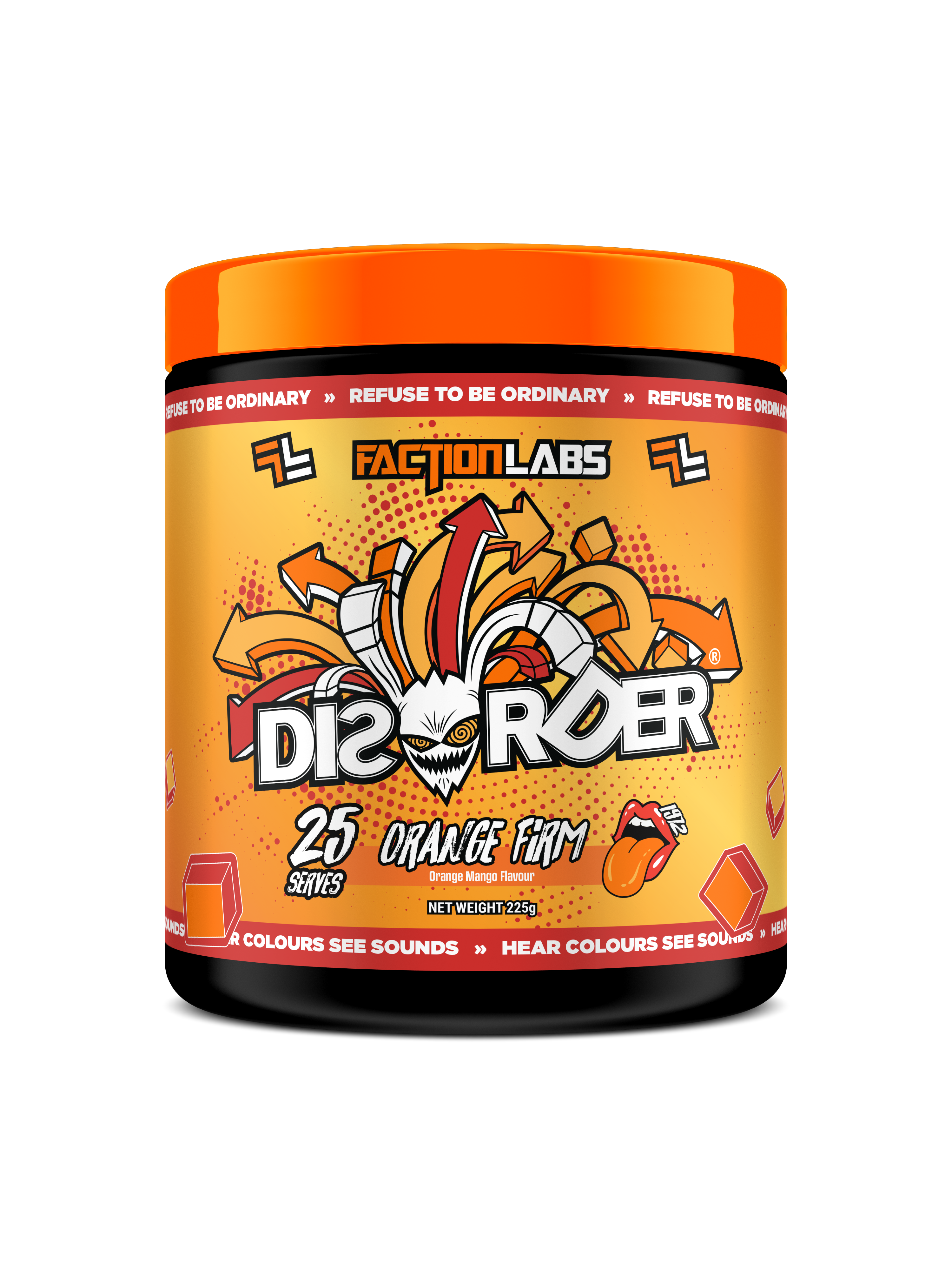 Disorder Original - 25 serves / 225g - Orange Firm (Orange Mango)