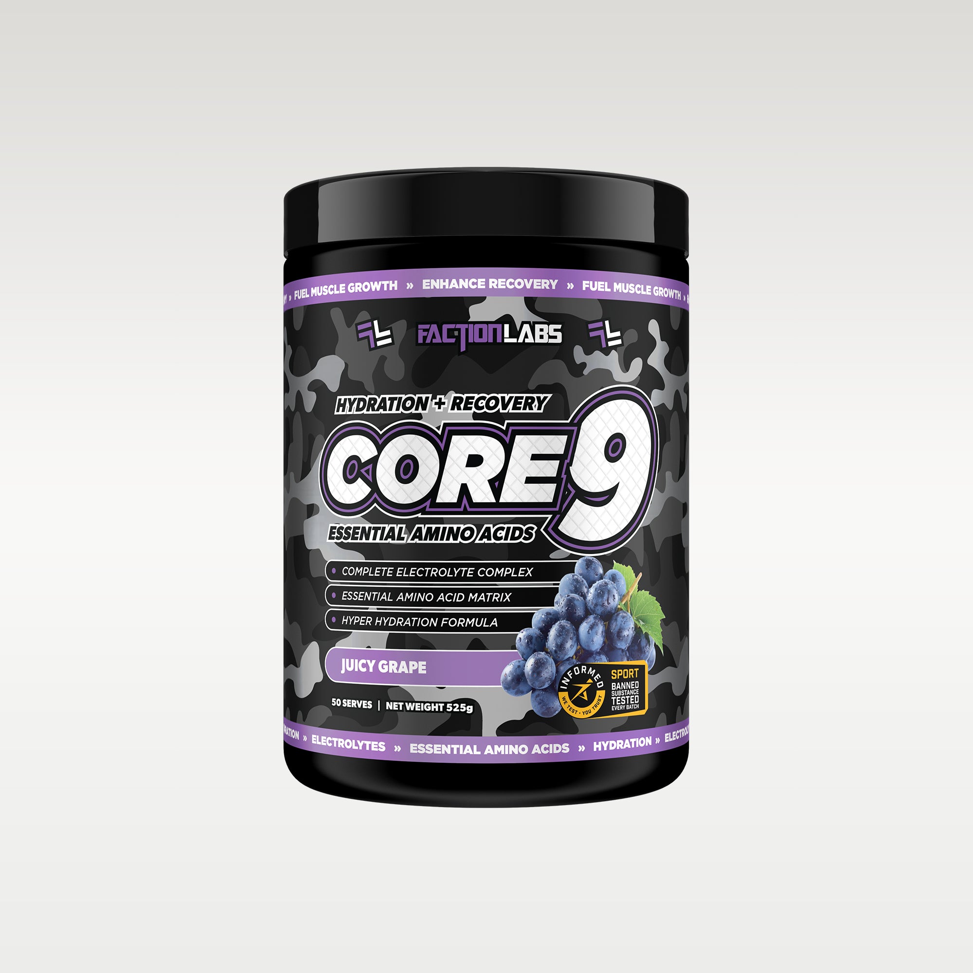Core 9 EAA - Recovery & Hydration - 50 serves / 525g