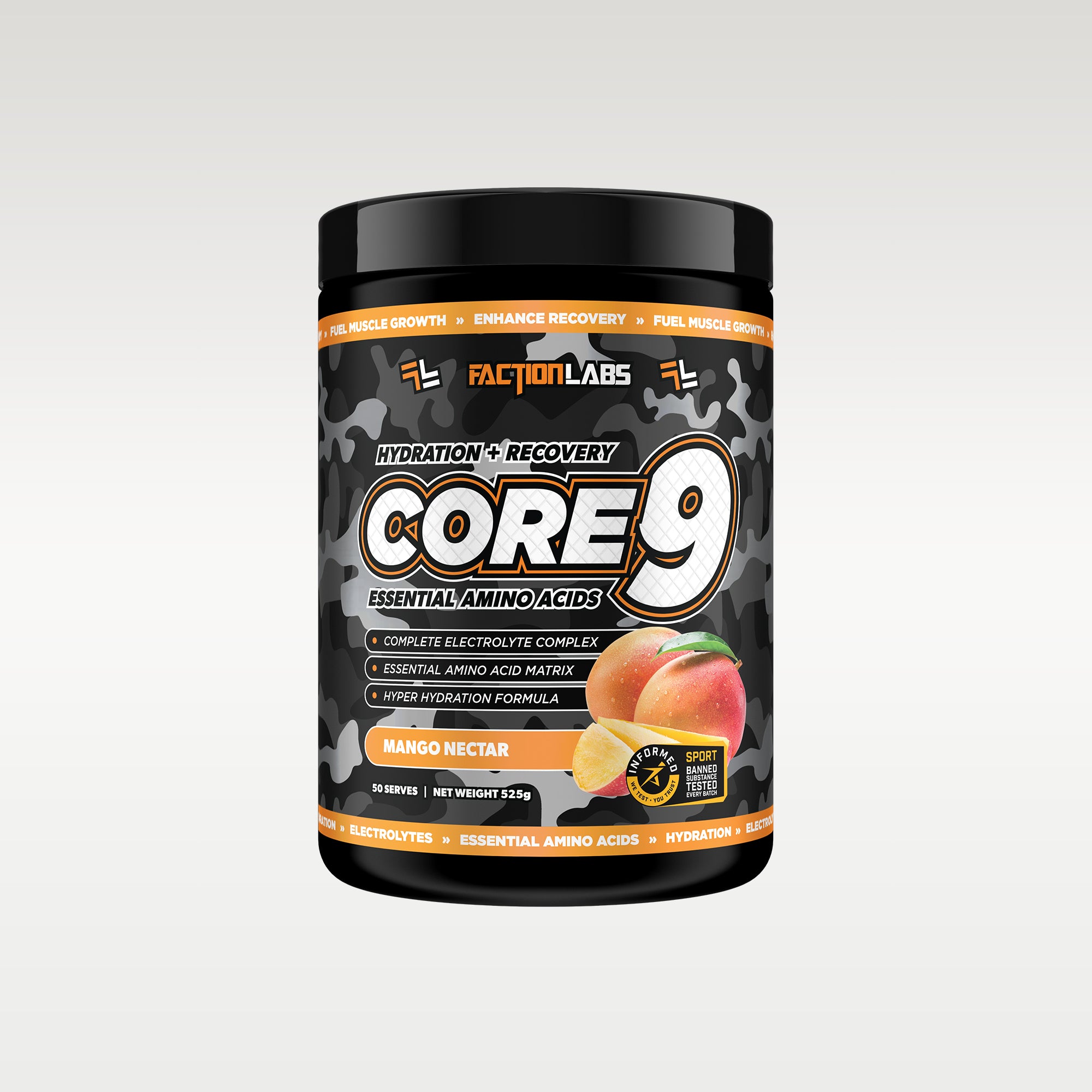 Core 9 EAA - Recovery & Hydration - 50 serves / 525g
