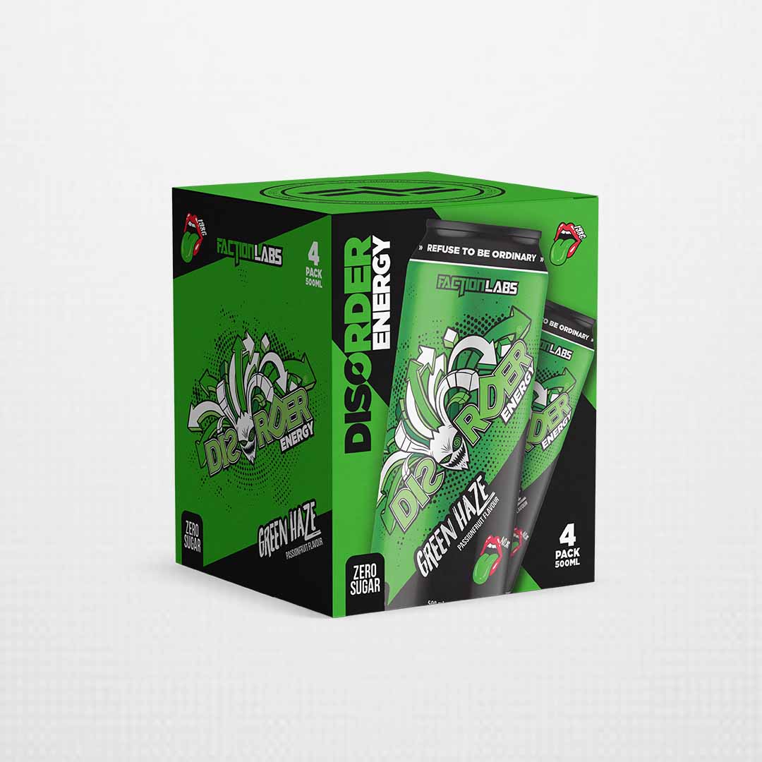 Disorder Energy - 500ml Can - 4 Pack