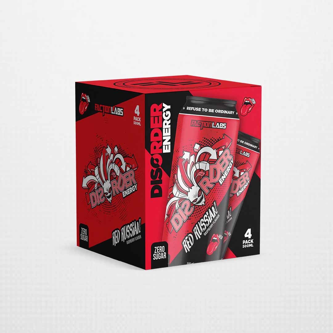 Disorder Energy - 500ml Can - 4 Pack