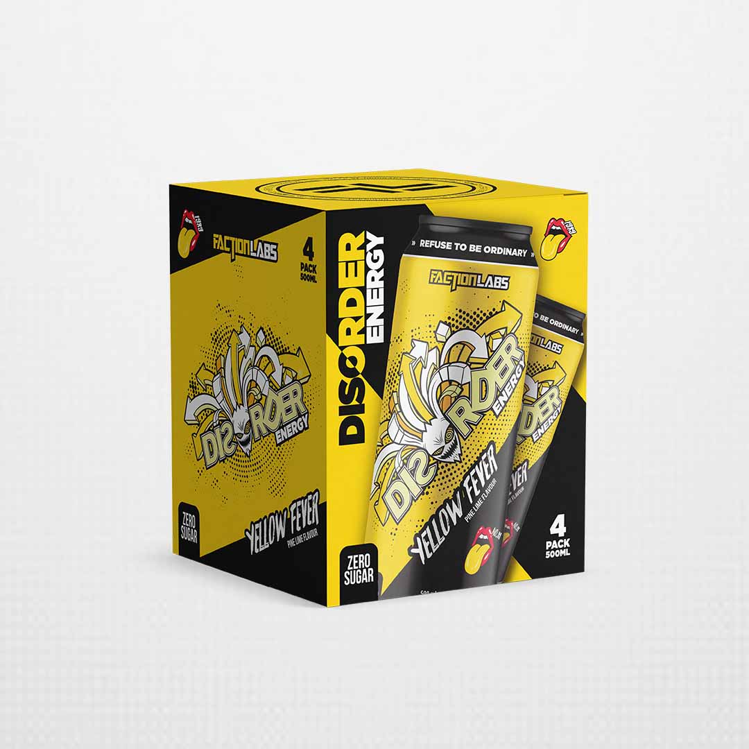 Disorder Energy - 500ml Can - 4 Pack