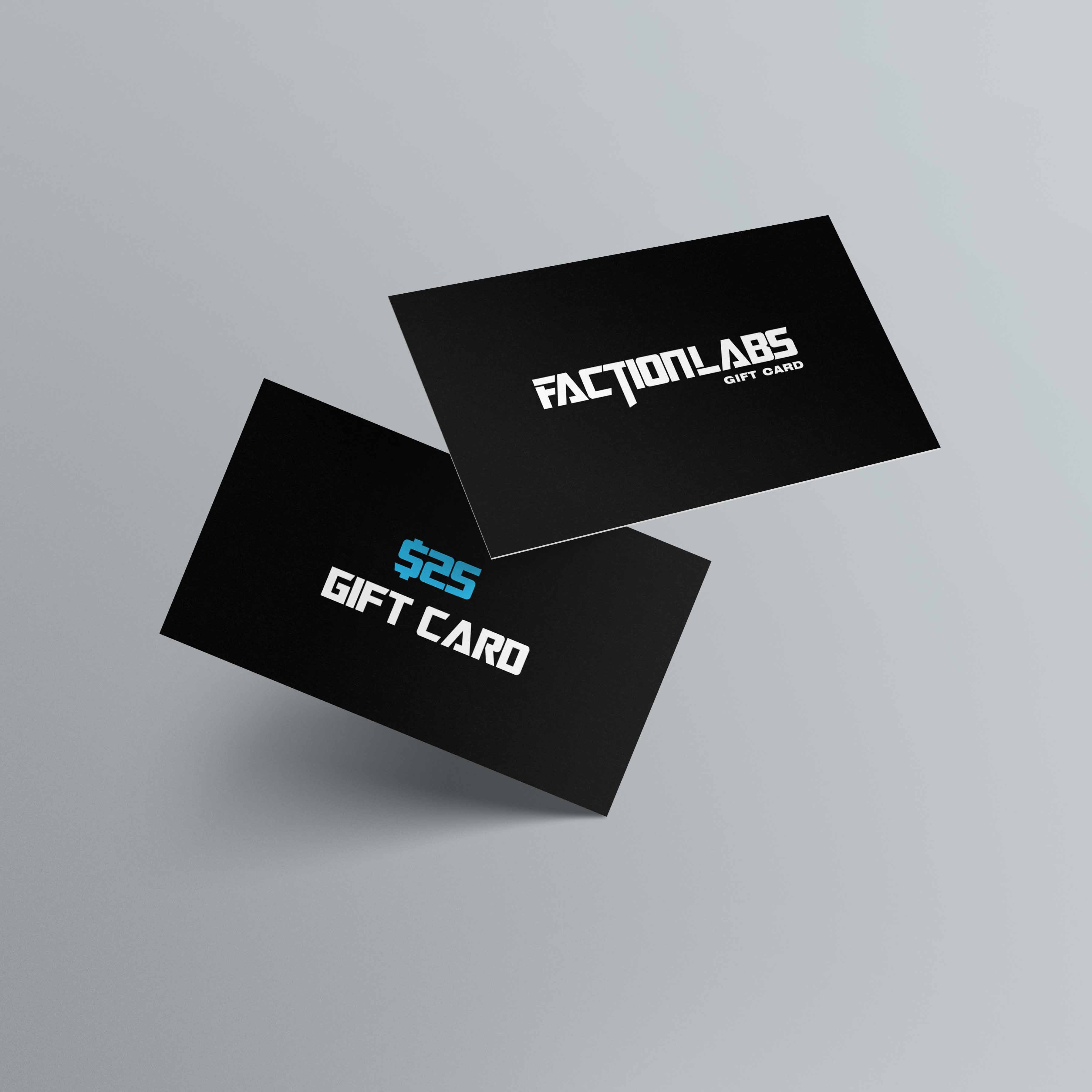 Faction Labs Gift Card