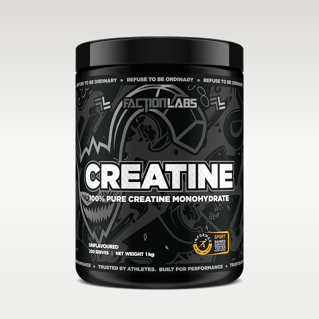 Creatine Monohydrate - 1kg / 200 serves - Unflavoured
