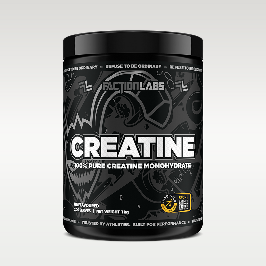 Creatine Monohydrate - 1kg / 200 serves - Unflavoured