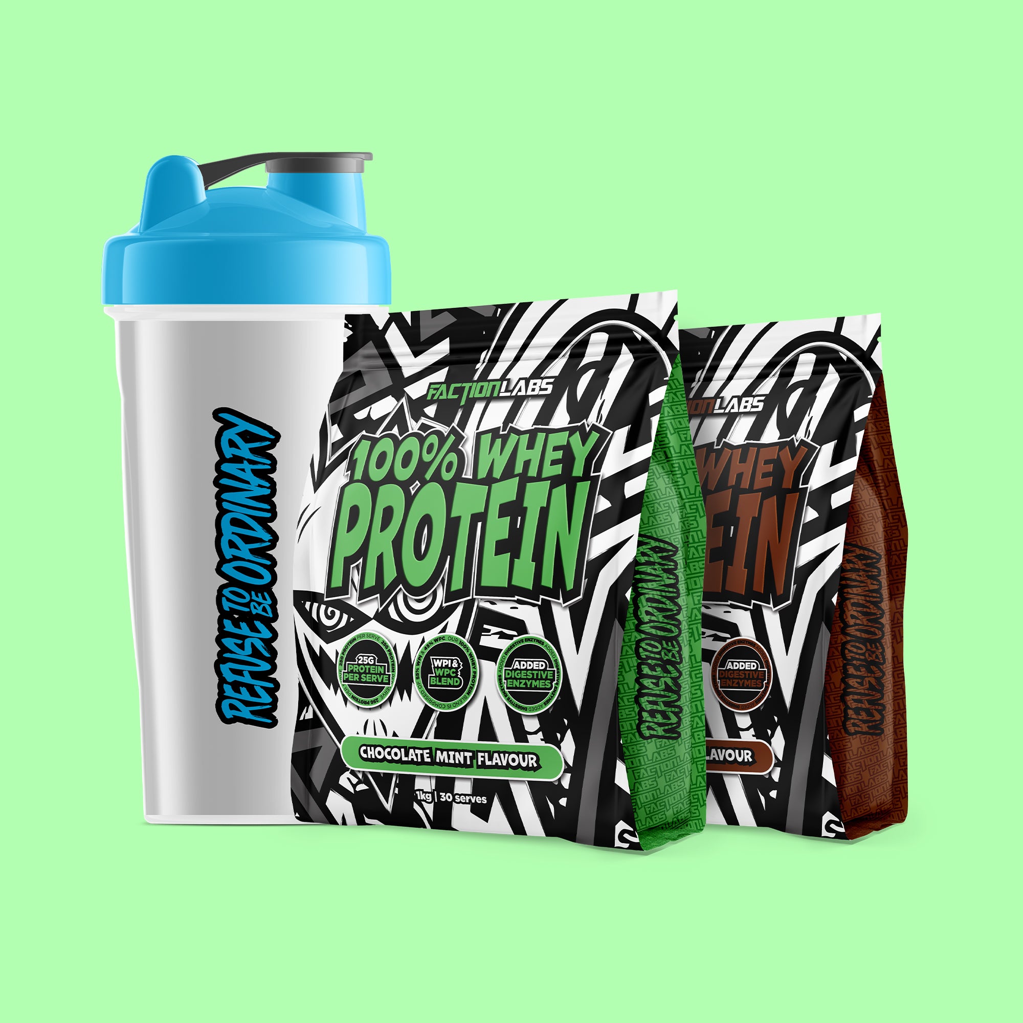Twin Pack – 100% Whey Protein